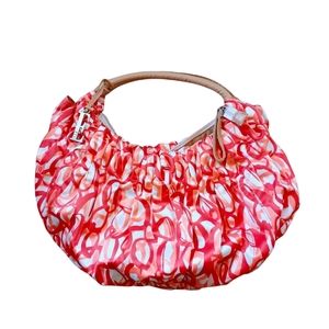 Elle hobo style summer zippered  handbag/ purse with padded handles